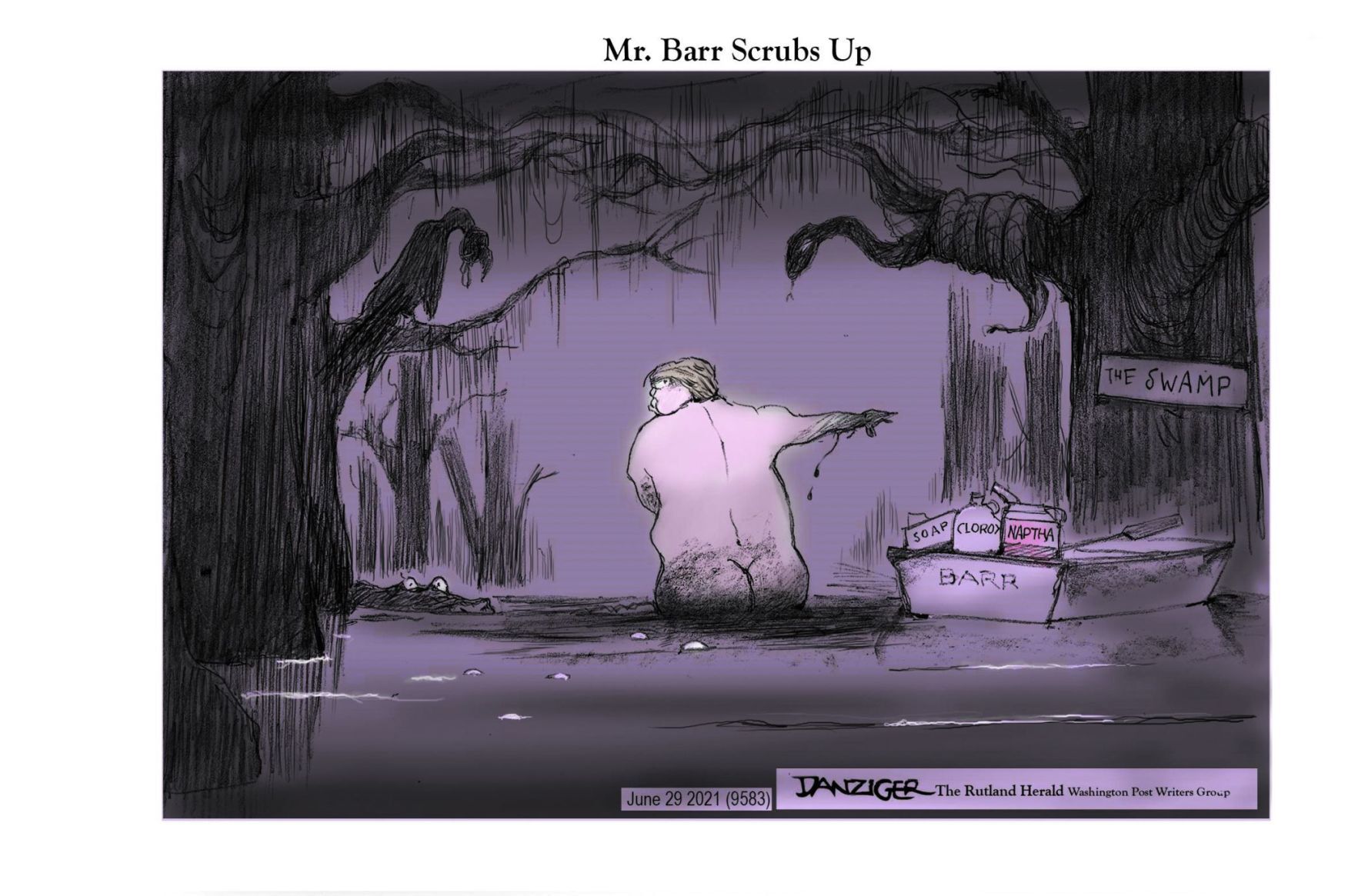 Jeff Danziger cartoon